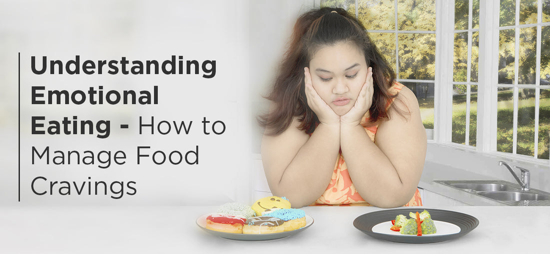 A young girl confused what to eat - a healthy vegetable bowl or sugary savoury food that satisfies the food cravings