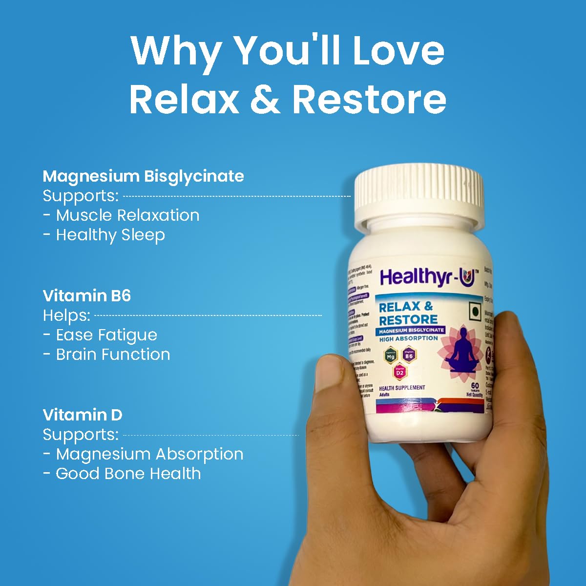 Relax & Restore Magnesium Bisglycinate