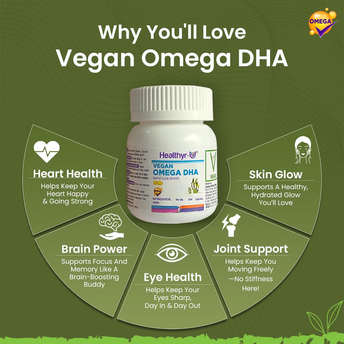 Vegan Omega DHA Capsule